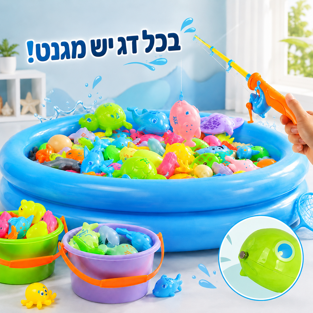 תפוס ת'דג - משחק דייג לילדים